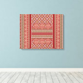 Toile Représentation artistique d'un orange et d'un brun (Insitu (Plancher de Bois))