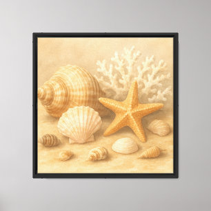 Toile Représentation de la collection Seashell - Vie côt