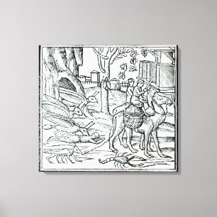 Toile Représentation de la peste, 1572