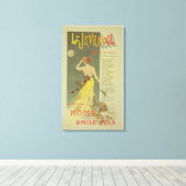 Toile Reproduction d'une affiche publicitaire (Insitu (Plancher de Bois))