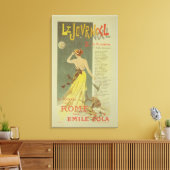Toile Reproduction d'une affiche publicitaire (Insitu(Salon))