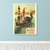 Toile Reproduction d'une affiche publicitaire de l'Est R (Insitu (Plancher de Bois))