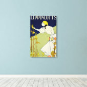 Toile Reproduction d'une affiche publicitaire de 'Lippin (Insitu (Plancher de Bois))