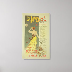 Toile Reproduction d'une publicité par affichage le