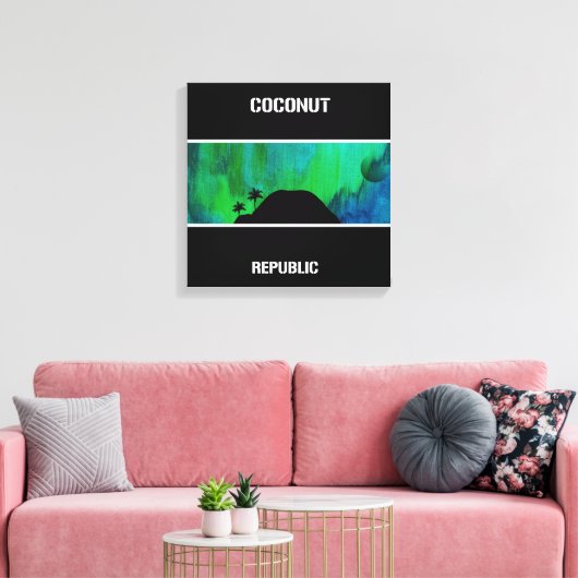 Toile République de coco no 2259 (Insitu(Salon))