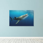 Toile Requin Baleine Nageant (Insitu (Plancher de Bois))