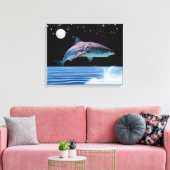 Toile Requin bleu (Insitu(Salon))