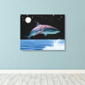 Toile Requin bleu (Insitu (Plancher de Bois))