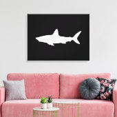 Toile Requin nageant (Insitu(Salon))