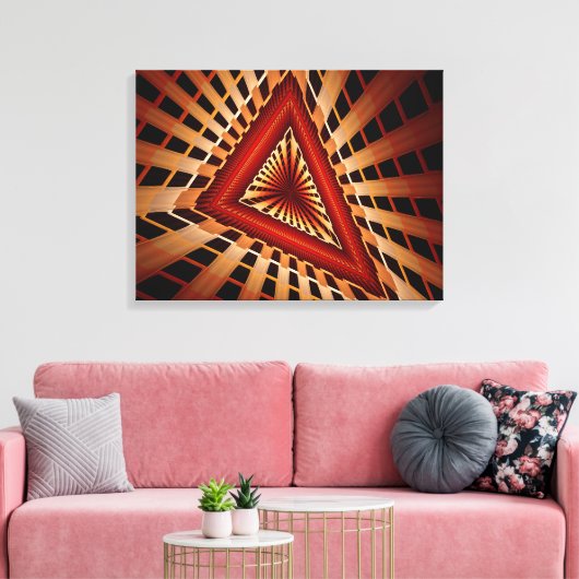 Toile Réseau d'Imaginaires 3D Conception graphique fract (Insitu(Salon))