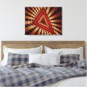Toile Réseau Fantastique 3D Moderne Fractale Design Grap (Insitu(Chambre))