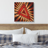 Toile Réseau Fantastique Moderne Fractal Graphique 3D (Insitu(Chambre))