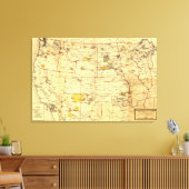 Toile Réserve indienne à l'ouest du Mississippi (Insitu(Salon))