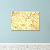 Toile Réserve indienne à l'ouest du Mississippi (Insitu (Plancher de Bois))