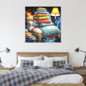 Toile Réservé pour la Nuit (Insitu(Chambre))