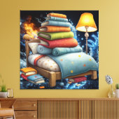 Toile Réservé pour la Nuit (Insitu(Salon))