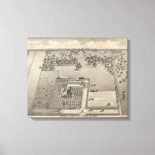 Toile Résidence Beamer (Recto)