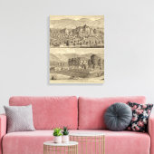 Toile Résidence de banlieue de Wheeling (Insitu(Salon))
