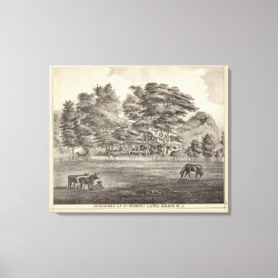 Toile Résidence de Dr. Robert Laird, Squan, NJ