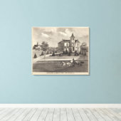 Toile Résidence de James G Gowdy, Tom's River, NJ (Insitu (Plancher de Bois))