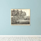 Toile Résidence de John S Rogers à Manasquan, NJ (Insitu (Plancher de Bois))