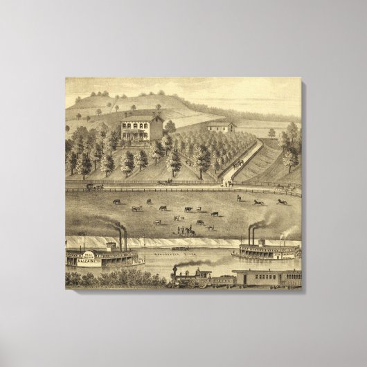 Toile Résidence de William Schrader (Recto)