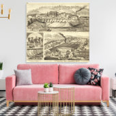 Toile Résidence et scierie de Susan Harpold (Insitu(Salon))