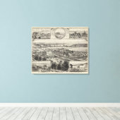 Toile Résidence Johnson, Pottawatomie Comté, Kansas (Insitu (Plancher de Bois))