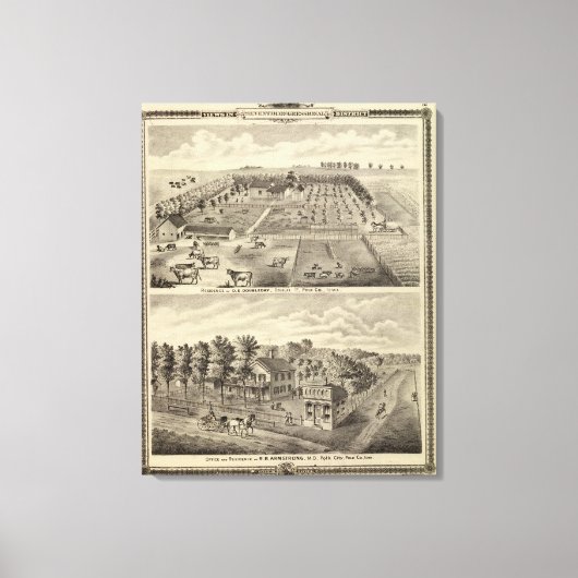 Toile Résidences et bureaux, Douglas Tp (Recto)