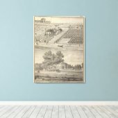 Toile Résidences Woodland, Knights Landing (Insitu (Plancher de Bois))