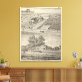 Toile Résidences Woodland, Knights Landing (Insitu(Salon))