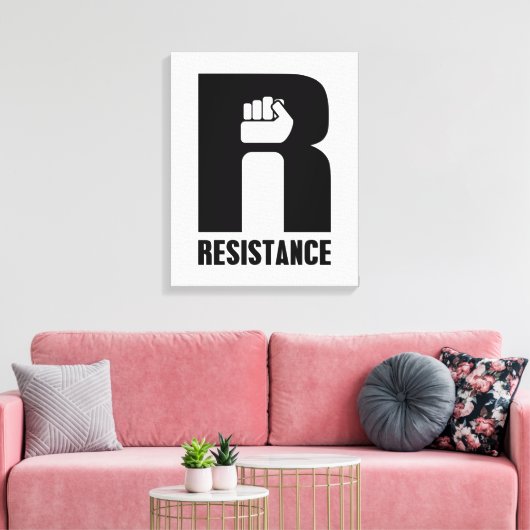 Toile Résistance (Insitu(Salon))