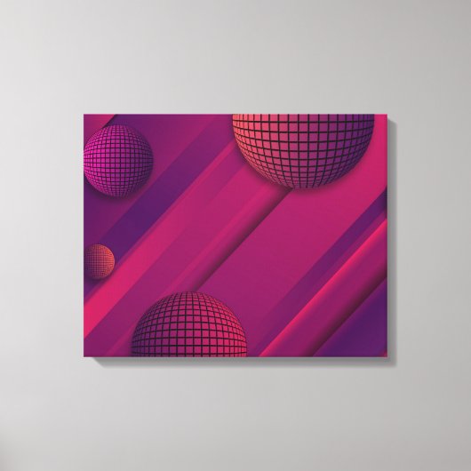 Toile Résonance violette (Recto)