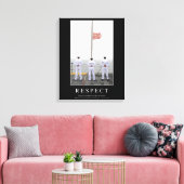 Toile Respect : Citation Inspirationnelle 1 (Insitu(Salon))