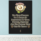 Toile Respect de l'intégrité honnêteté MXT (Insitu (Plancher de Bois))