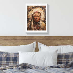 Toile Respectez l'esprit de Native Pride