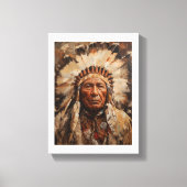 Toile Respectez l'esprit de Native Pride (Recto)