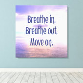 Toile Respiration, Respiration, Avance, Motivation (Insitu (Plancher de Bois))