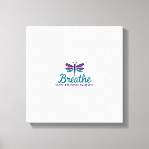 Toile Respirez Dragonfly Prévention du suicide santé men