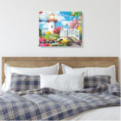 Toile "Ressort clair" Alan Giana Imprimer (Insitu(Chambre))