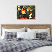 Toile Restaurant de jardin par August Macke, Art ancien (Insitu(Chambre))