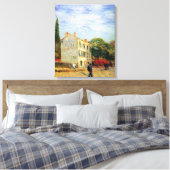 Toile Restaurant Rispal à Asnieres par Vincent van Gogh (Insitu(Chambre))