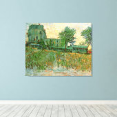 Toile Restaurant Sirene, Asnières par Vincent van Gogh (Insitu (Plancher de Bois))