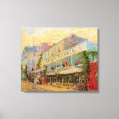 Toile Restaurant Sirene, Asnières par Vincent van Gogh (Recto)