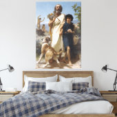 Toile Restauration de Chef-d'œuvre Classique - Père et E (Insitu(Chambre))