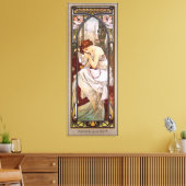 Toile Reste de la nuit par Alphonse Mucha (Insitu(Salon))