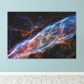 Toile Restes de supernova de la nébuleuse du Voile Téles (Insitu (Plancher de Bois))