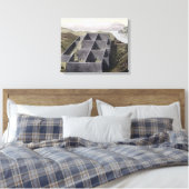 Toile Restes d'un palais inca à Callo, Pérou, de (Insitu(Chambre))
