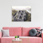 Toile Restes d'un palais inca à Callo, Pérou, de (Insitu(Salon))
