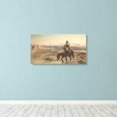 Toile Restes d'une armée (par Elizabeth Thompson) (Insitu (Plancher de Bois))